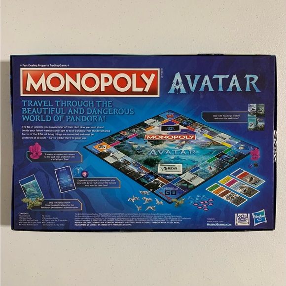 Monopoly®: Avatar Edition Board Game-New - Picture 6 of 8